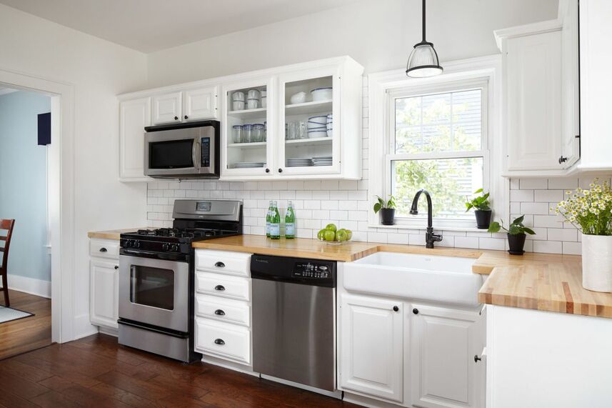 Butcher Block Kitchen