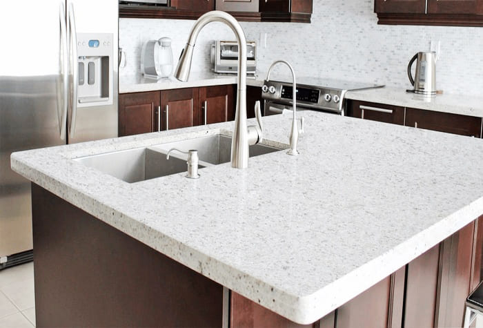 Dallas White Granite Countertops