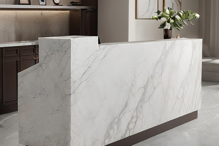 calacatta quartz countertops